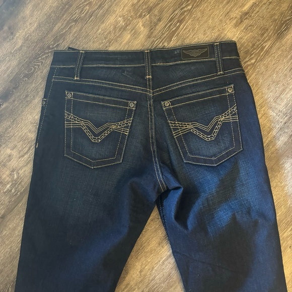 Harley Davidson Mid Rise Bootcut Jeans - Picture 4 of 4